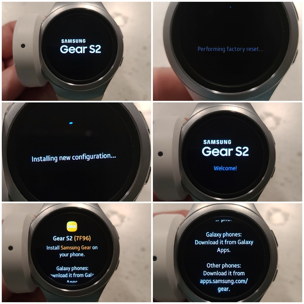 SOLD Samsung Gear S2 silver/white AT&T/bluetoot…